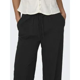 Only Onltizana Cotton Loose Hosen Schwarz L