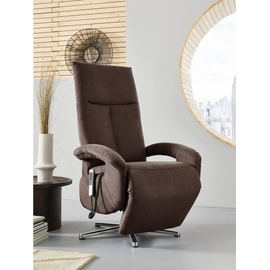 sit&more TV-Sessel »Tycoon«, wahlweise manuell, mit zwei Motoren oder mit zwei Motoren und Akku braun