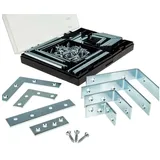 Masterproof Professional Masterproof Sortiment Winkel- und Verbindungsbleche, 180-teilig