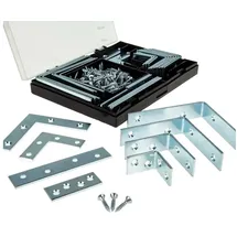 Masterproof Professional Masterproof Sortiment Winkel- und Verbindungsbleche, 180-teilig