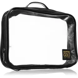 Dripping Gold Luxury Tanning Travel Bag transparentes Kosmetiktäschchen 1 St.