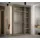 möbel kryspol Schwebetürenschrank Dakota 150 x 235,2 x 60 cm Schwarz