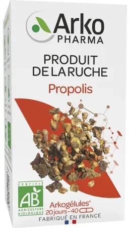 Arkopharma Arkocaps Propolis Bio 40 Pflanzliche Kapseln