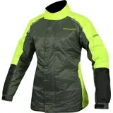 Trilobite Raintec Damen Regenjacke - Grau/Neon-Gelb - L