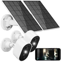 7links 2er Akku-Outdoor-IP-Überwachungskamera 2K Schwarz