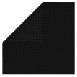 vidaXL Rechteckige Poolabdeckung Schwarz 600x400 cm