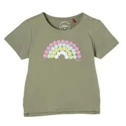 s.Oliver T-Shirt Regenbogen grün, 50/56