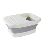 Fußbad Faltbar - Fußbadewanne Faltbar | Fußsprudelbad Mit Massage | Fusswanne Fussbad | Fußbadewanneneimer | Faltbares Cuidado De Pies | Fußbadewanne Mit Massage-Noppen Linderung Von Müdigkeit