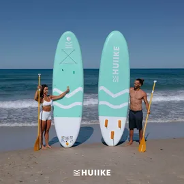 huiike Stand Up Paddling Board 305 x 84 x 15 cm grün