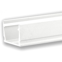 ISOLED LED Aufbauprofil SURF10 Aluminium weiß RAL 9010 200cm