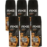 Unilever Leather & Cookies Deospray 6 x 150 ml