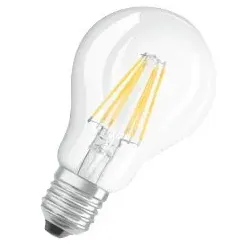 Ledvance OSRAM LED BASE CLASSIC A - Glühbirne mit LED-Filament - Form: A60 - kla