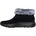 Damen On-the-Go Schnee-Capped-Stiefelette Schwarzgraues Wildleder 36 EU 36 EU