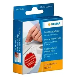 Herma Klebeband Doppelseitig 12 mm x 12 m 1 St.