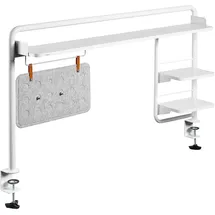 Logilink Schreibtischablage zum Klemmen Weiß