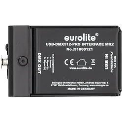 Eurolite USB-DMX512-PRO Interface MK 2 - Steuerungs-Software