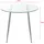 [en.casa] Humppila Ø 87 cm chromfarben