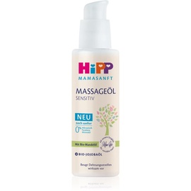 HiPP Mamasanft Massage Oil Sensitive Schwangerschaftsmassageöl gegen Dehnungsstreifen 100 ml