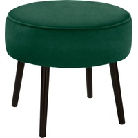 Fink Polsterhocker »ELLIS«, mit runder Sitzfläche, grün