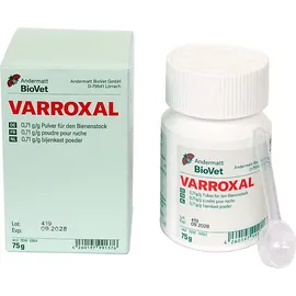 Andermatt Biovet GmbH Varroxal 0,71 g/g Bienenstock-Pulver zum Verdampfen Varroabehandlung Imkerei