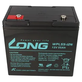 KungLong Ersatzakku für Sterling S425 2x 12V (24V) 55Ah Zyklenfest AGM Long