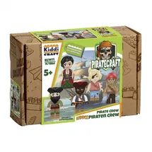 KiddiCraft KC1411 KIDDIZ Figuren-Pack: Piraten Crew - Klemmbausteine