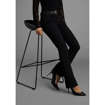 Arizona Bootcut-Jeans "Baby-Boot", Bootcut-Stil, figurbetonte Passform, mit Used-Effekten, Gr. 34