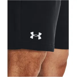 Under Armour Rival Fleece Shorts kurze Sporthose aus weichem Fleece, leichte Shorts mit offenen Seitentaschen und Druckknopftasche hinten