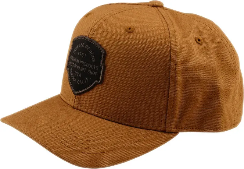 Troy Lee Designs Curved Snapback Imprint Cap Sienna - Einheitsgröße Erwachsene