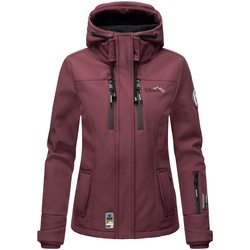 MARIKOO Damen Softshelljacke Outdoor Funktionsjacke Kleinezicke