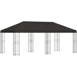 vidaXL Pavillon 6 x 3 m inkl. 4 Seitenteile Anthrazit