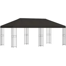 vidaXL Pavillon 6 x 3 m inkl. 4 Seitenteile Anthrazit