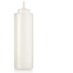 MONOUSO - Flasche Würze Spender Kunststoff Klar 720ml (6 Stück)