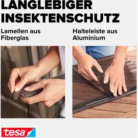 Tesa Insect Stop Aluminium Lamellenvorhang 95 x 220 cm 