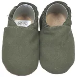 HOBEA-Germany Krabbelschuhe RecyStep grün 20/21 (12 - 18 Monate) Gripwalksohle