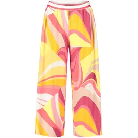 Betty Barclay Culotte Damen mit elastischem Bund Rosé/Gelb 38