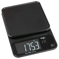 TFA Dostmann COOKIE Digitale Küchenwaage digital digital, mit Messschale Wägebereich (max.)=5000 g Schwarz 130 x 195 x 29