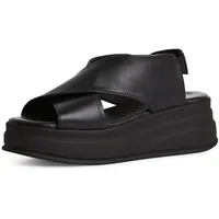 TAMARIS Sandalette Damen Keilabsatz schwarz,EU 39