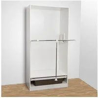 SO-Tech Kleiderstange Kleiderlift 545 - 700 mm Weiß