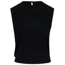 Blutsgeschwister Top Tiny Crew - soot black L