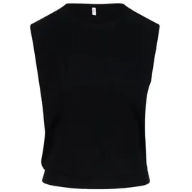 Blutsgeschwister Top Tiny Crew - soot black L