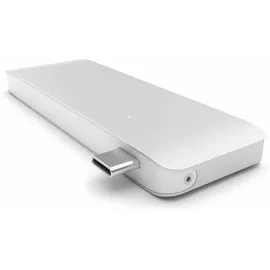 Satechi USB-C Passthrough Hub Silber für Macbook 12"