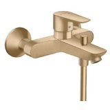 Hansgrohe Talis E Einhebel-Wannenmischer Aufputz brushed bronze