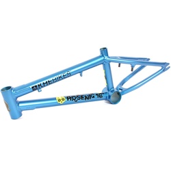KHE Fahrradrahmen KHE ARSENIC 16" Aluminium Rahmen blau, BMX Rahmen KHEbikes