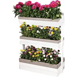 needs&wants® Vertikalbeet 3 Etagen Holz 85 x 38 x 110 cm