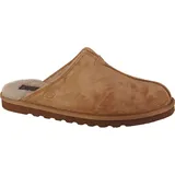 SKECHERS Herren Renten Palco Hausschuh, Tan Microfiber Suede, 45