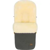 fillikid Fillikid, Lammwoll-Fußsack Bernina Wool für Buggy, Sport- und Kinderwagen - Grau