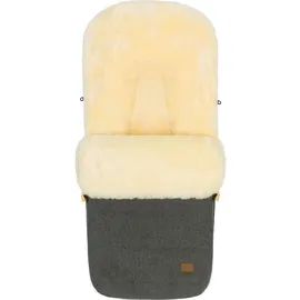 fillikid Fillikid, Lammwoll-Fußsack Bernina Wool für Buggy, Sport- und Kinderwagen - Grau