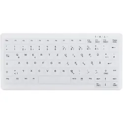 Active Key AK-C4110 Desinfizierbare Tastatur im Notebook-Design