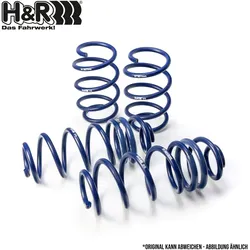H&R Fahrwerkssatz, Federn/Dämpfer Sportfedersätze/Performance Lowering Springs Fahrwerksatz, Federn  für VW SEAT SKODA 28626-1